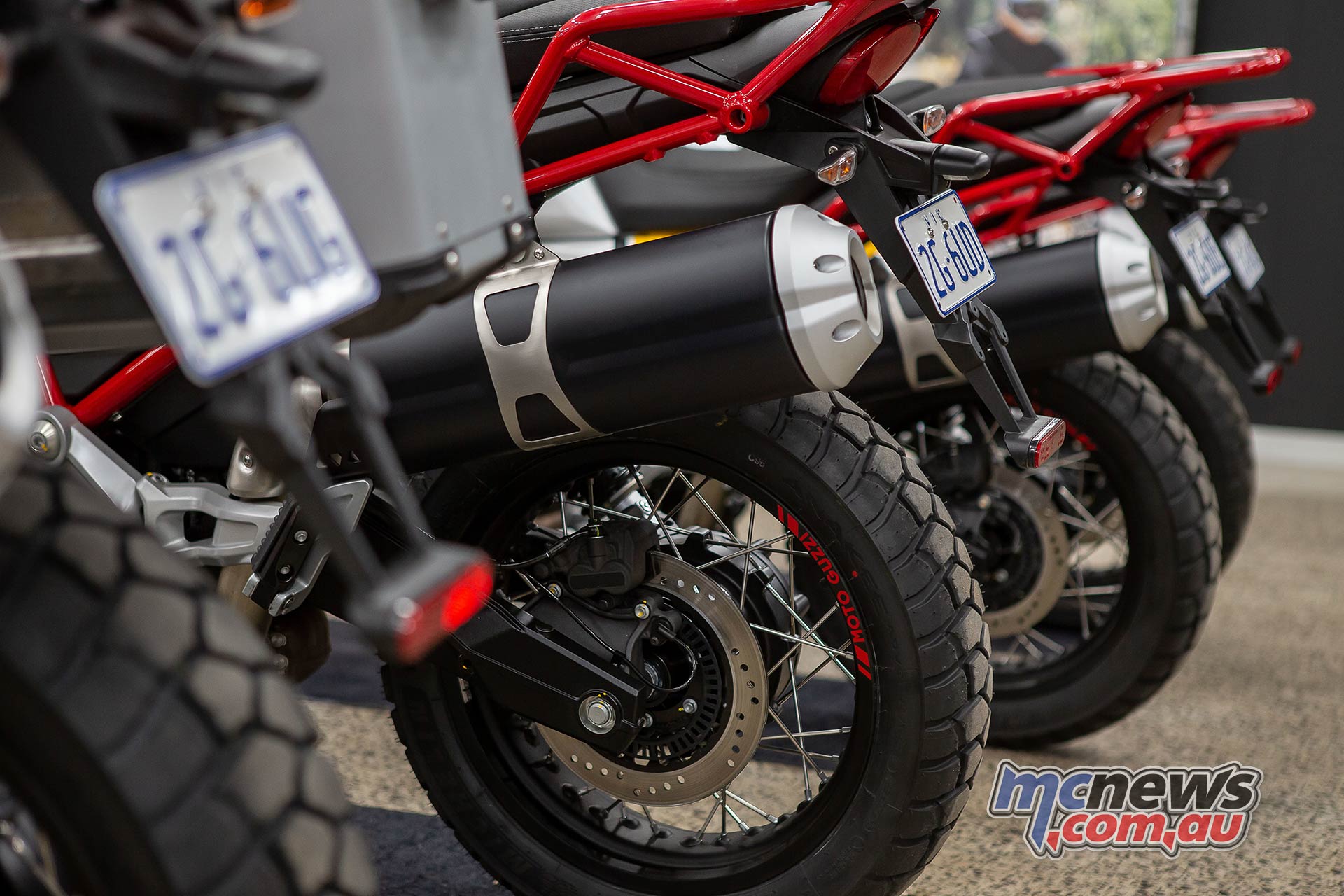 Moto Guzzi VTT Launch Muffler Moto Guzzi VTT Launch Muffler