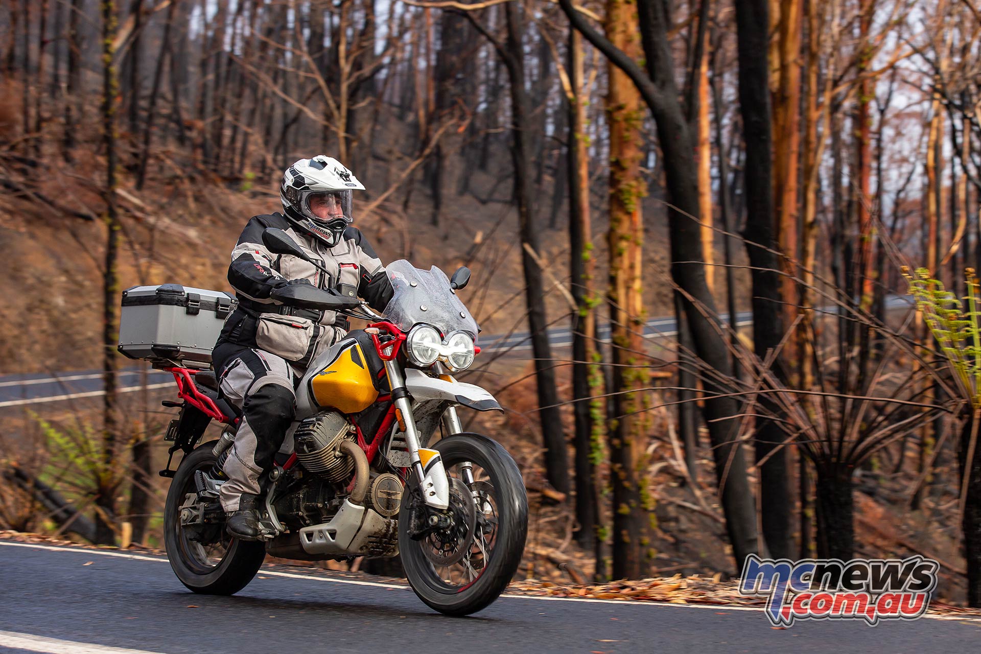 Moto Guzzi VTT Launch Reefton Moto Guzzi VTT Launch Reefton