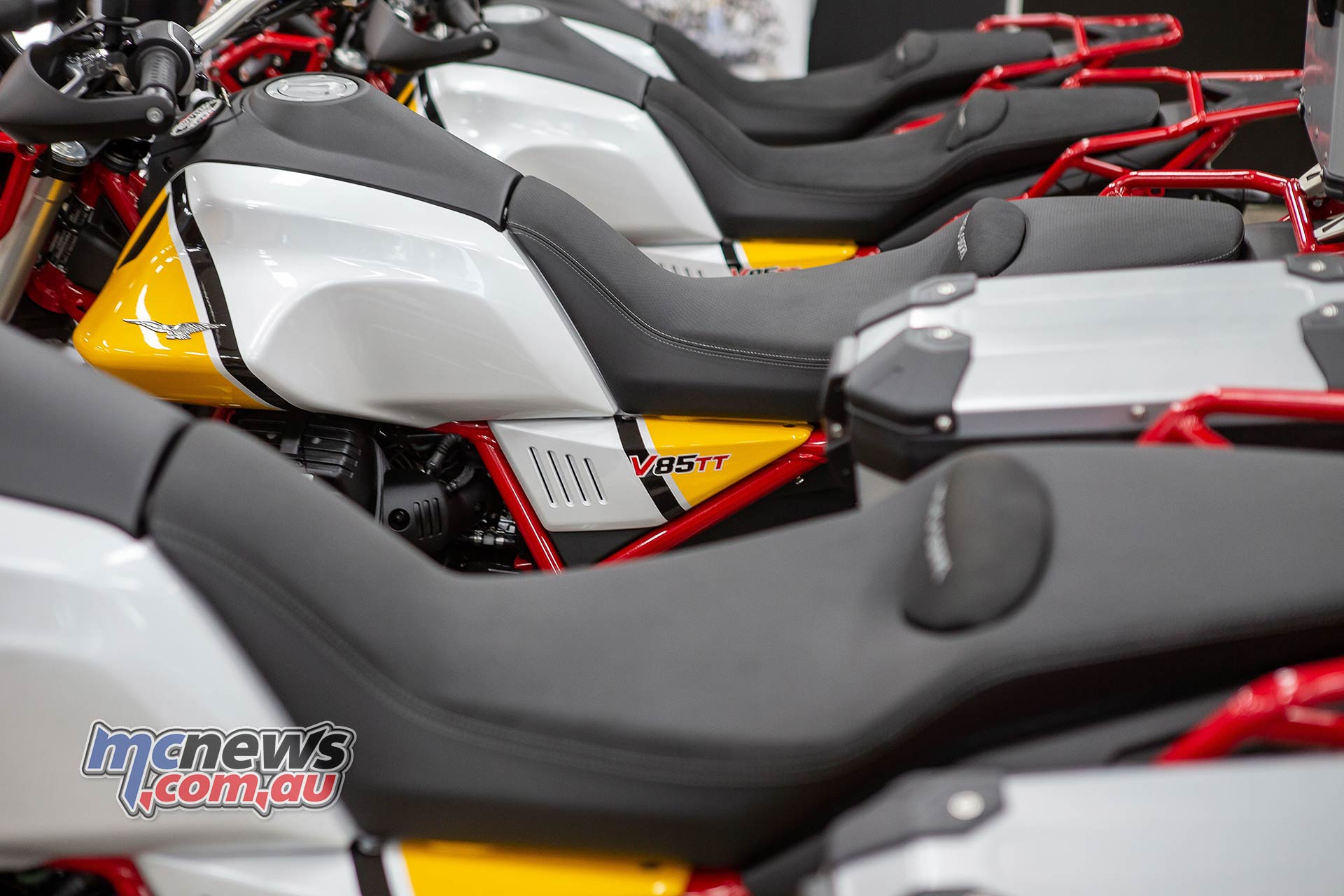 Moto Guzzi VTT Launch Seats Moto Guzzi VTT Launch Seats
