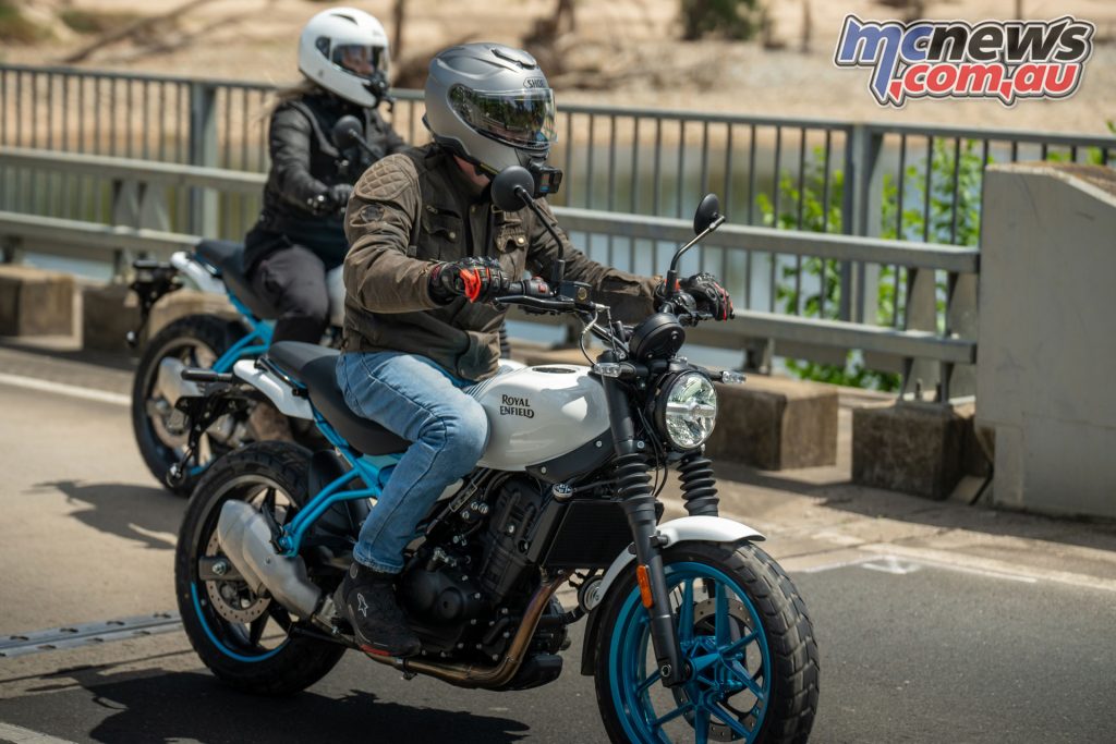 Eco mode offers better fuel economy as the name suggests on the Guerrilla